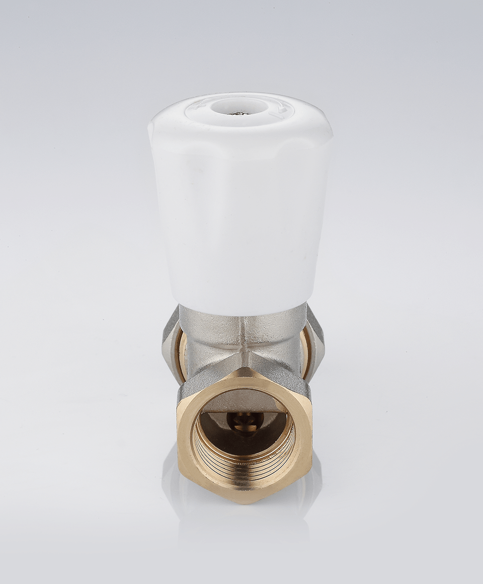Robinet de radiateur manuel droit