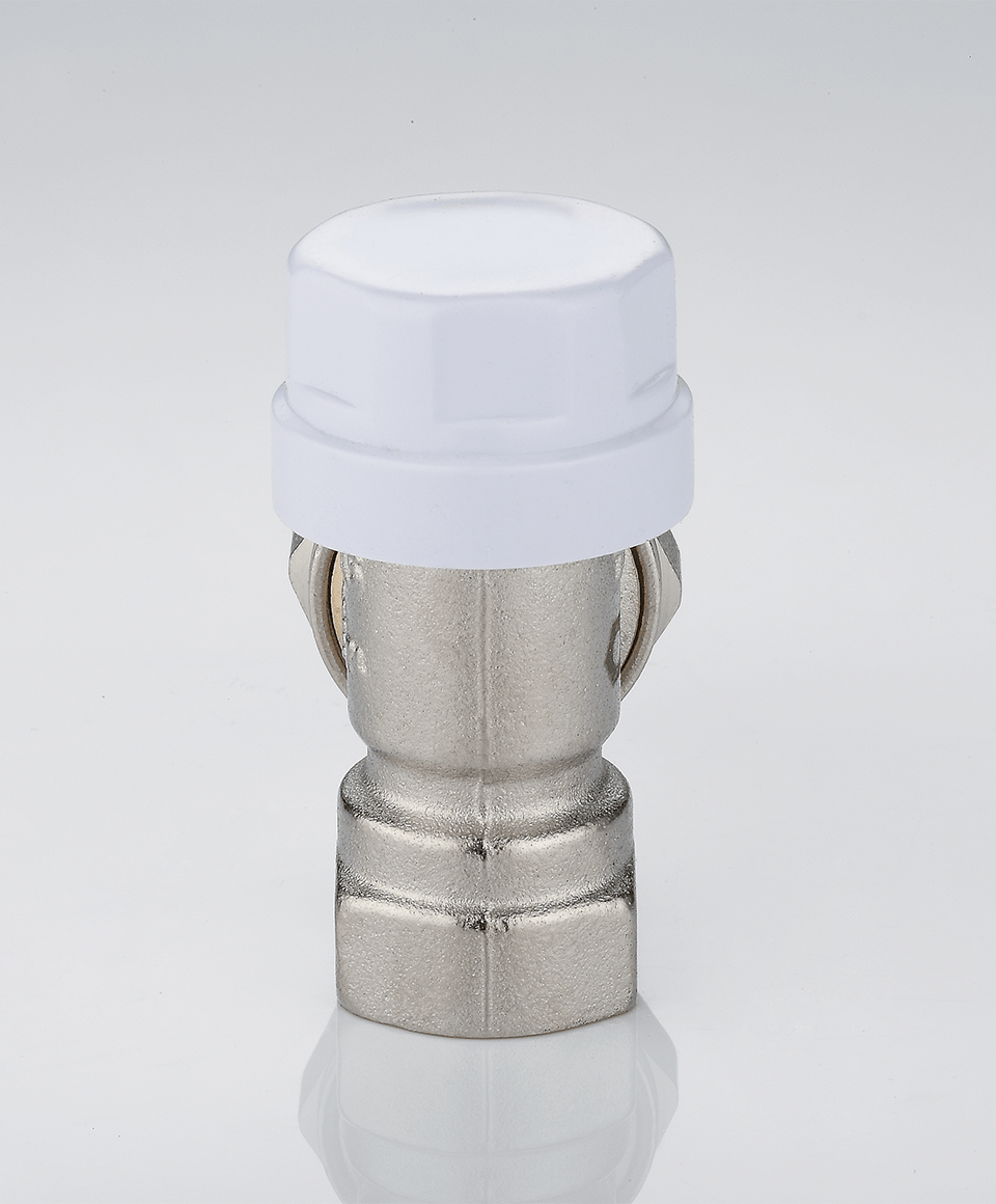 Thermostatic valve angle
