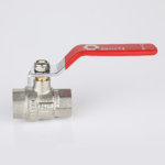 Ball valve female-female connection with lever handle