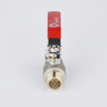 Ball valve female-male connection with lever handle
