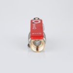 Ball valve female-male connection with lever handle