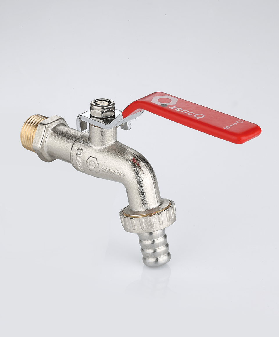 Bibcock with lever handle