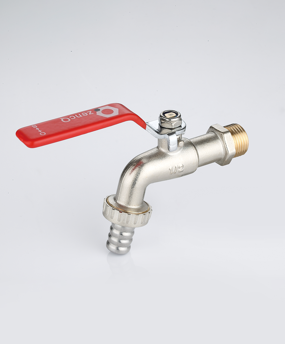 Bibcock with lever handle