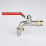Bibcock with lever handle