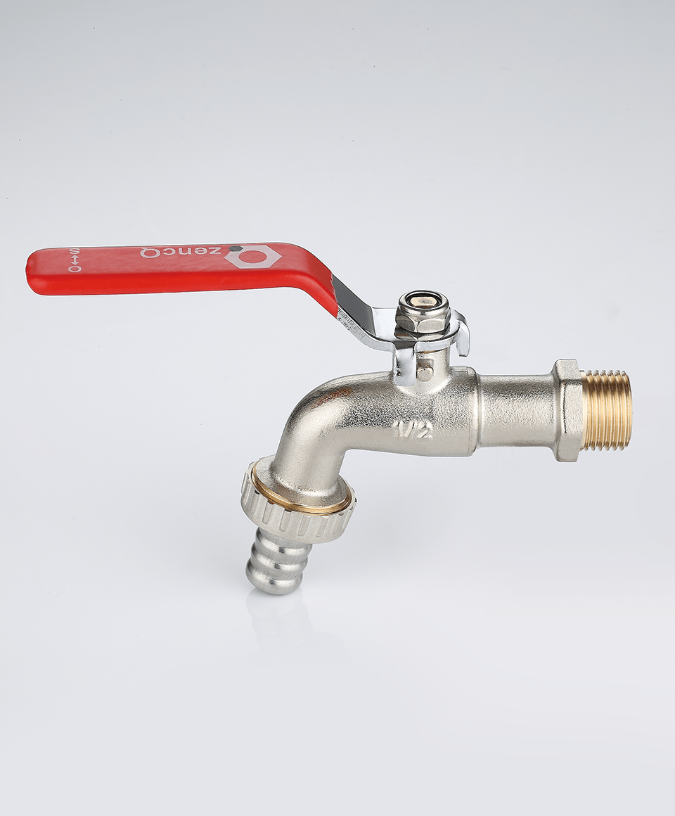 Bibcock with lever handle