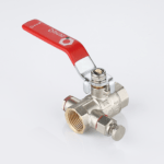 Ball valve with drain and air vent
