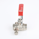 Ball valve with drain and air vent