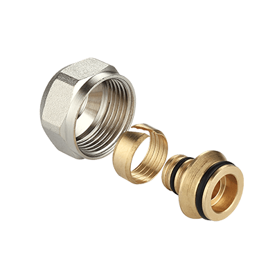 Pipe connector for PEX pipes