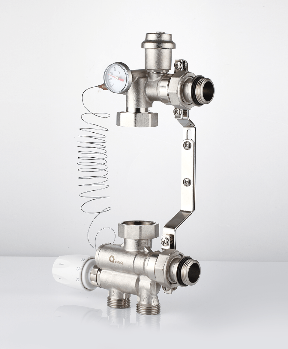 Mixing unit without pump