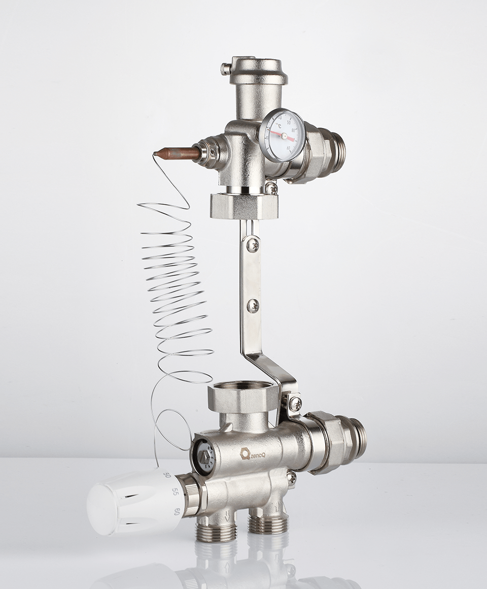 Mixing unit without pump
