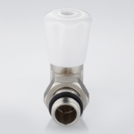 Manual radiator valve straight