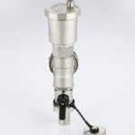 End unit with drain valve and automatic air vent valve