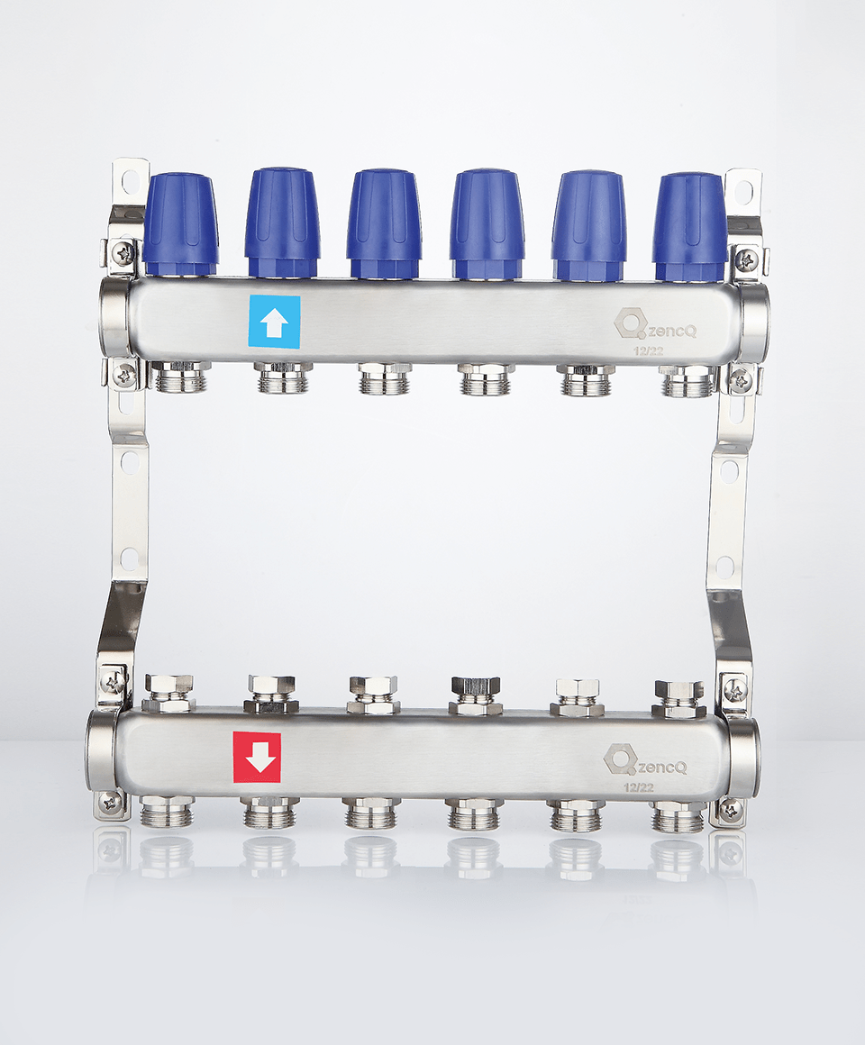 Manifold without flowmeters
