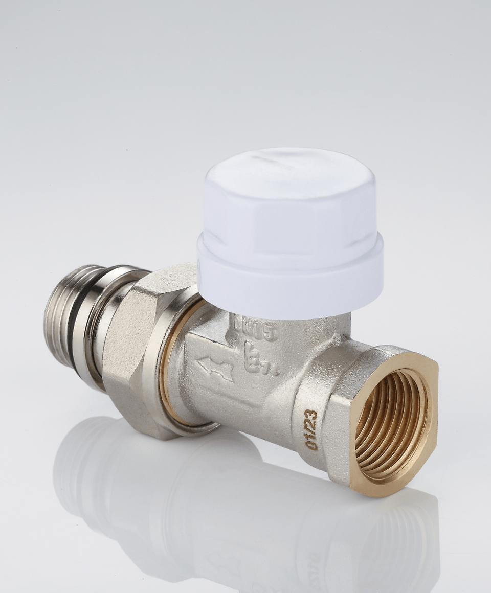 Thermostatic valve straight