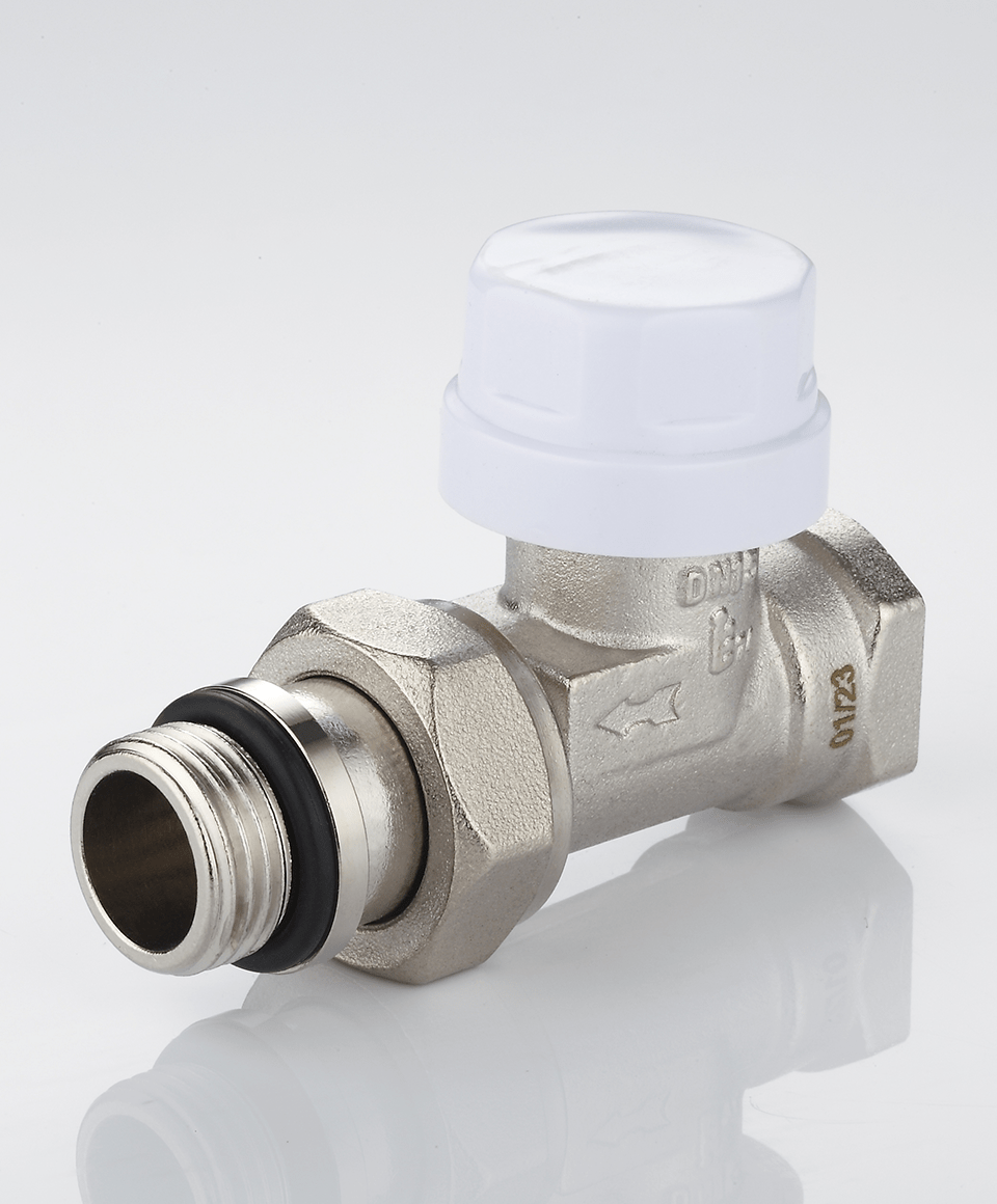 Thermostatic valve straight