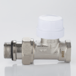 Thermostatic valve straight