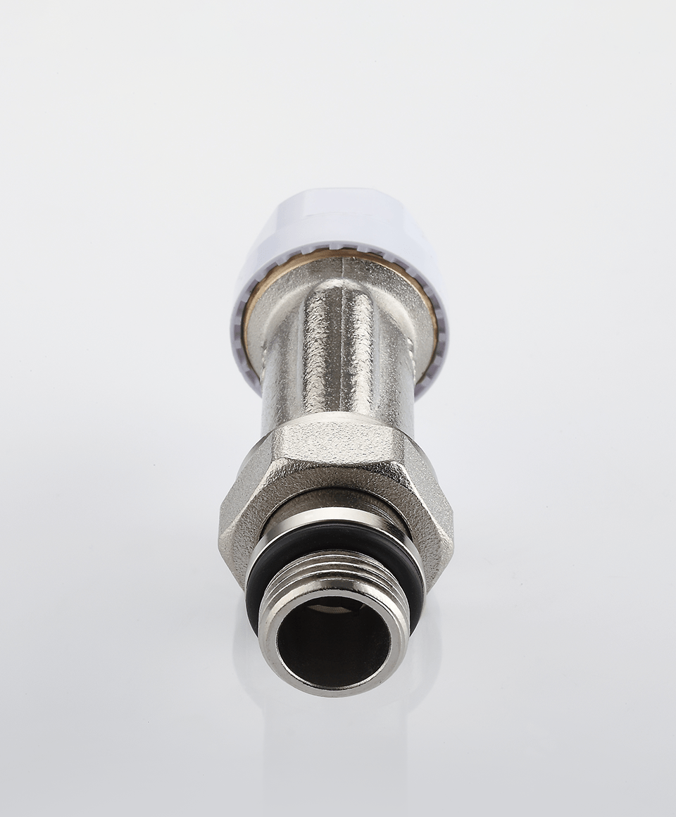 Thermostatic valve axial
