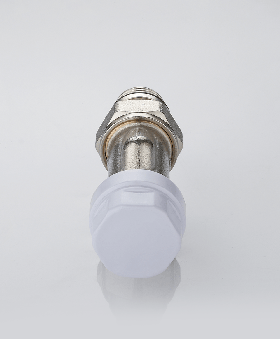 Thermostatic valve axial