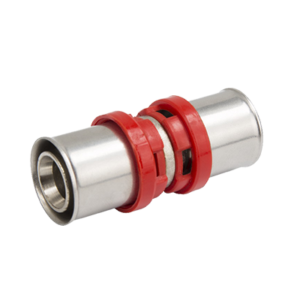 Reduced straight press fitting