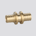Double straight fitting
