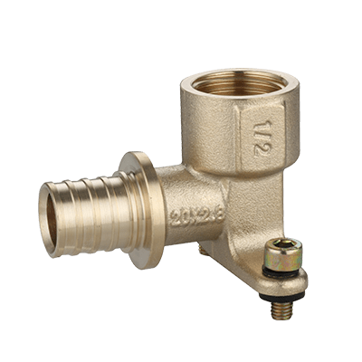 Wallplate elbow