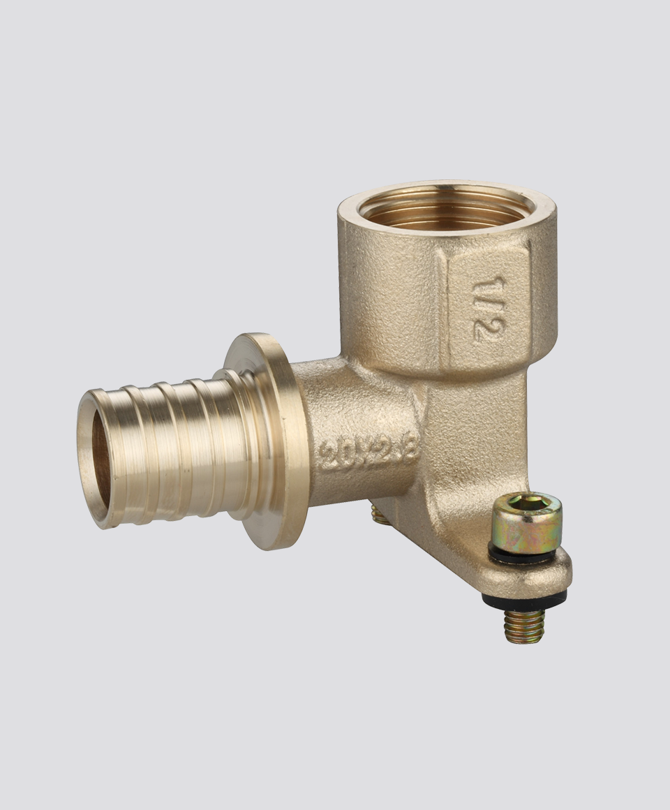 Wallplate elbow