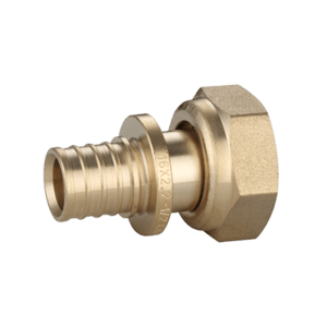 Straight fitting with loose nut (eurocone connection)