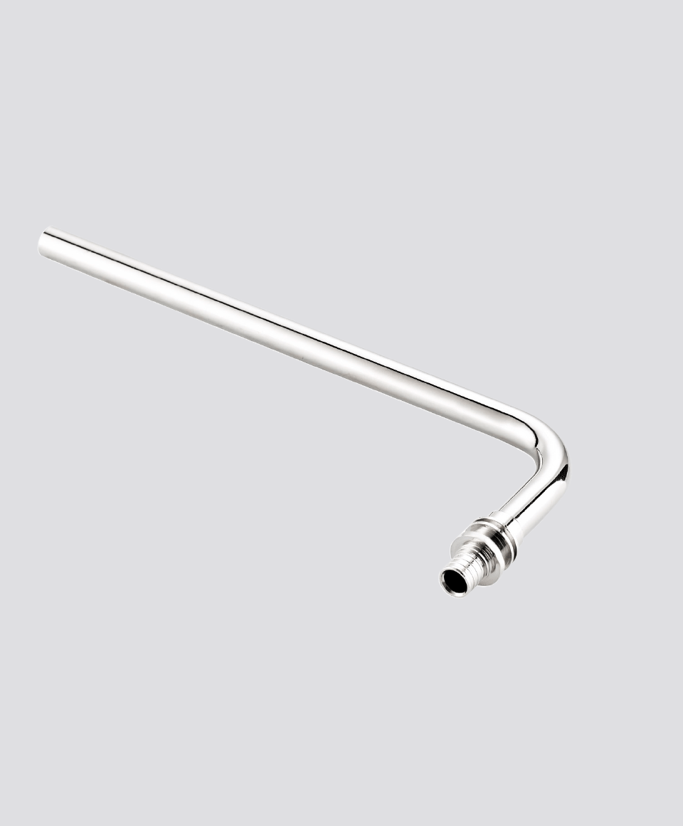 L-shaped connection tube